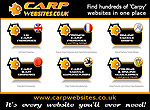 Our half page advert that you'll see in issues of Carpworld, Crafty Carper, Big Carp and Carp-Trade.