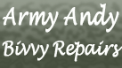 Army Andy Bivvy Repairs