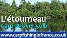 L&#039;étourneau Carp Fishery - France