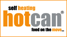 Hot Can - Self heating food on the move.